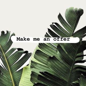 Reasonable offers accepted